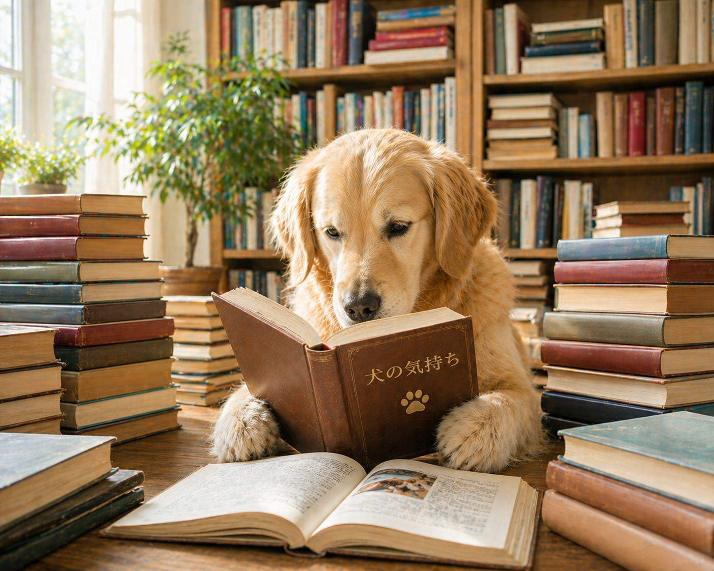読書犬